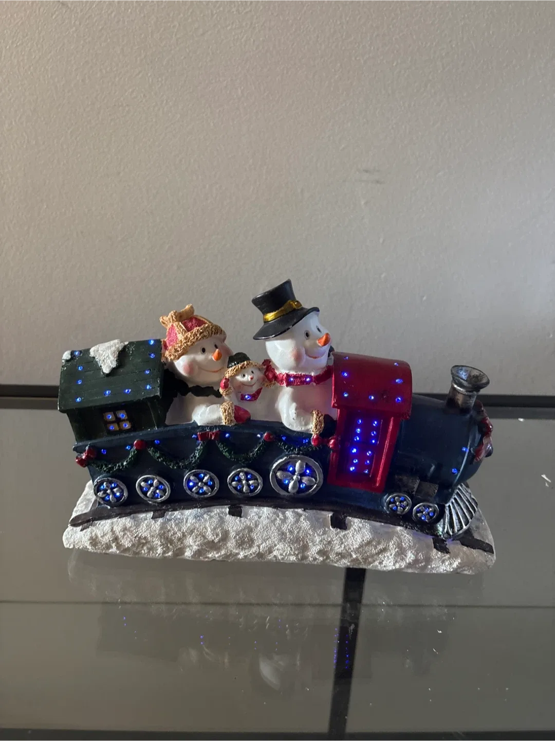 Dana Collection Glittering Snowman Train image indicator(10)