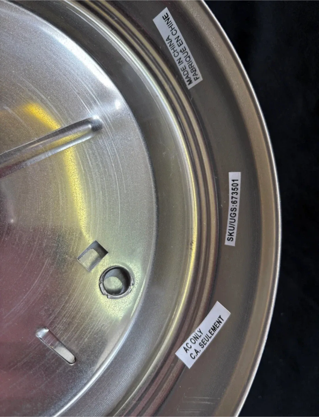 Ceiling Light Fixture - Silver Finish image indicator(6)