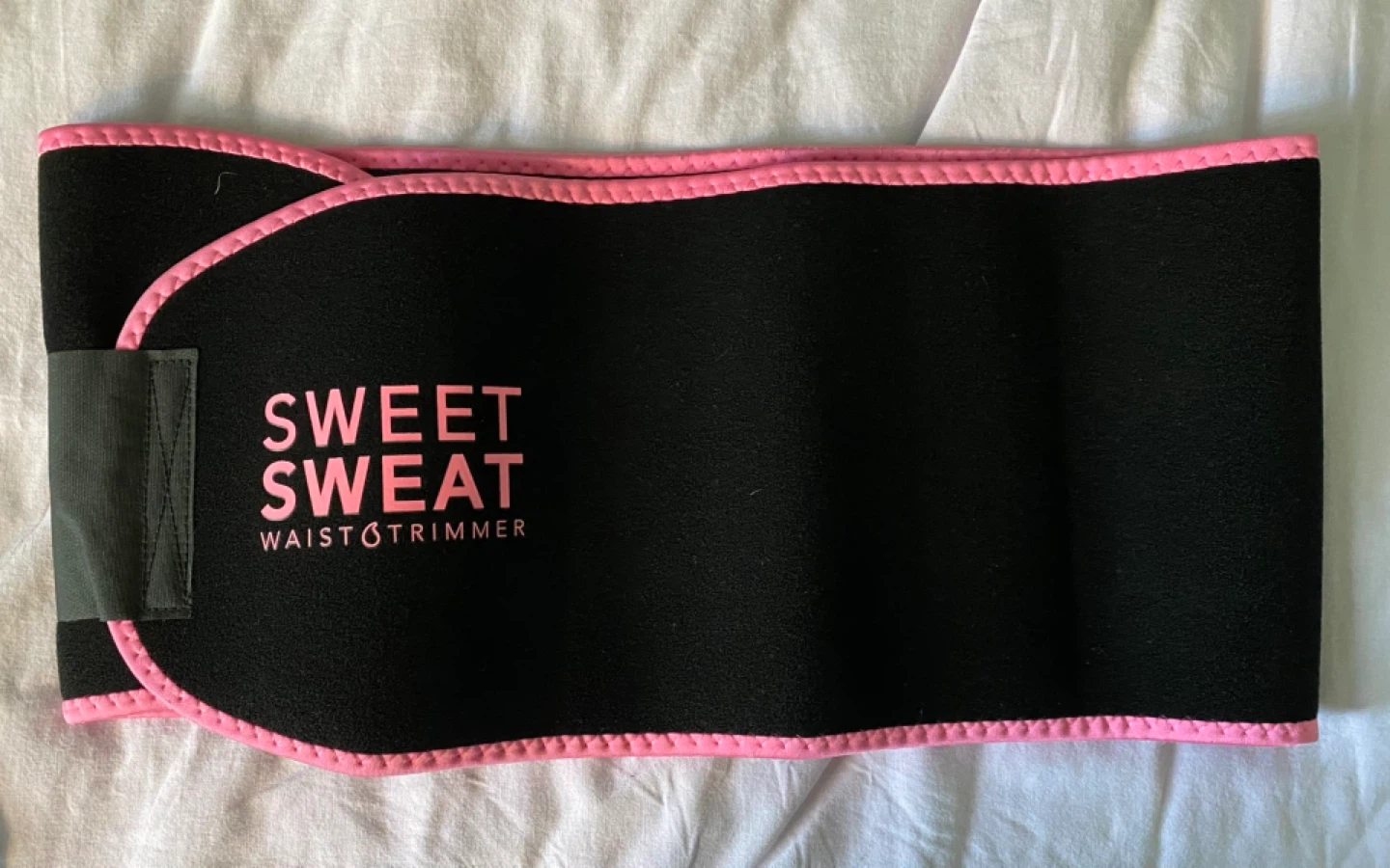 Sweet Sweat Waist Trimmer - Pink Trim