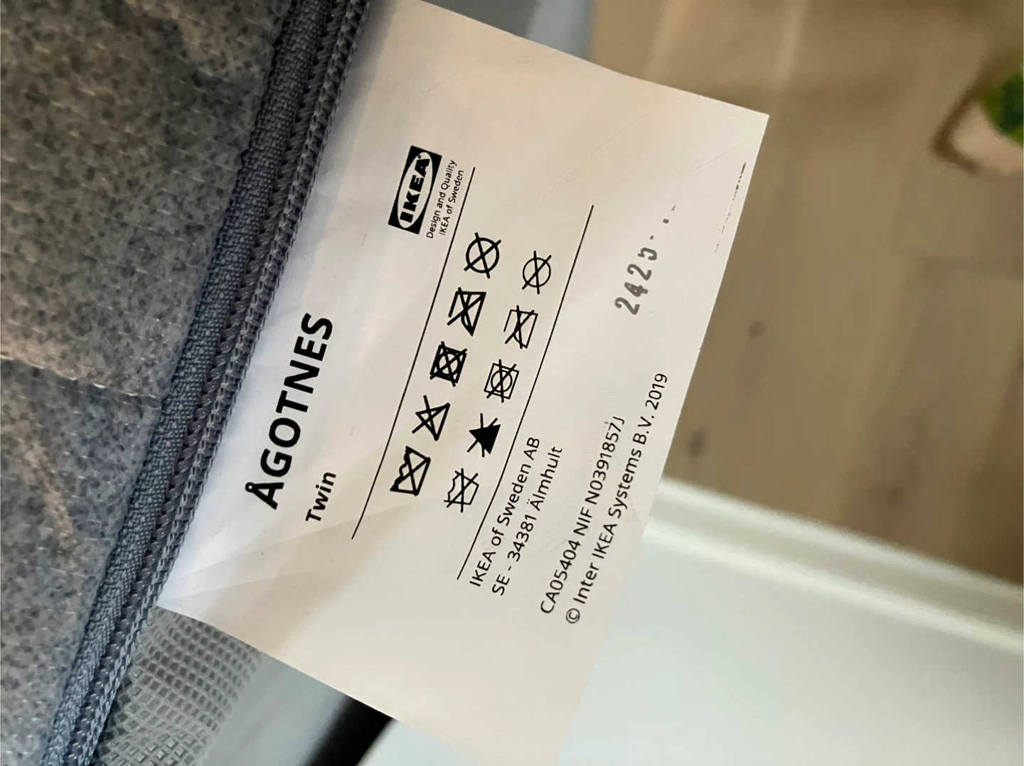 IKEA ÅGOTNES Foam Twin Mattress - photo 3