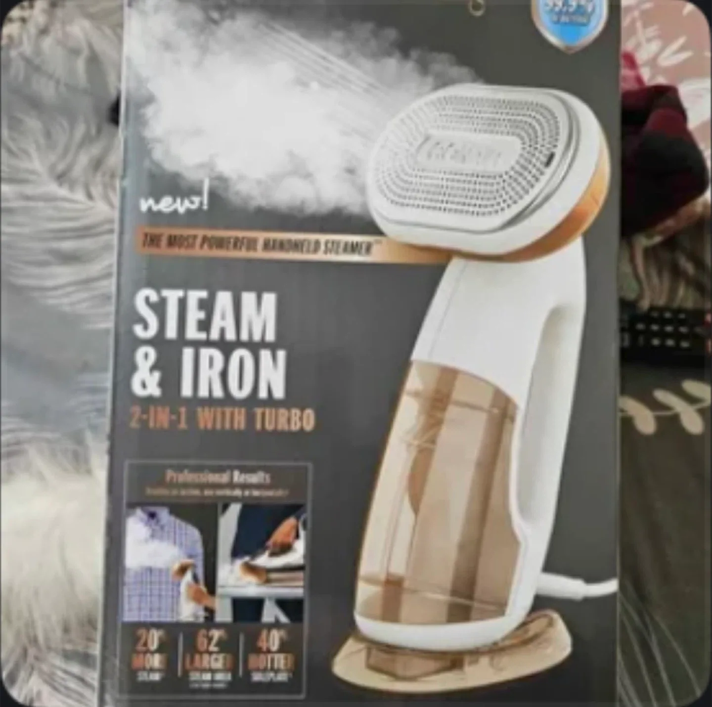 Vitheon Steam & Iron 2-in-1 with Turbo thumbnail
