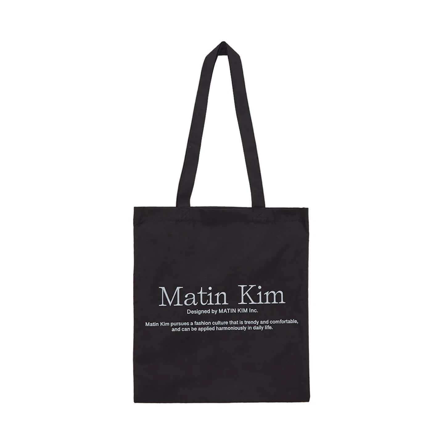 Matin Kim Black Tote Bag