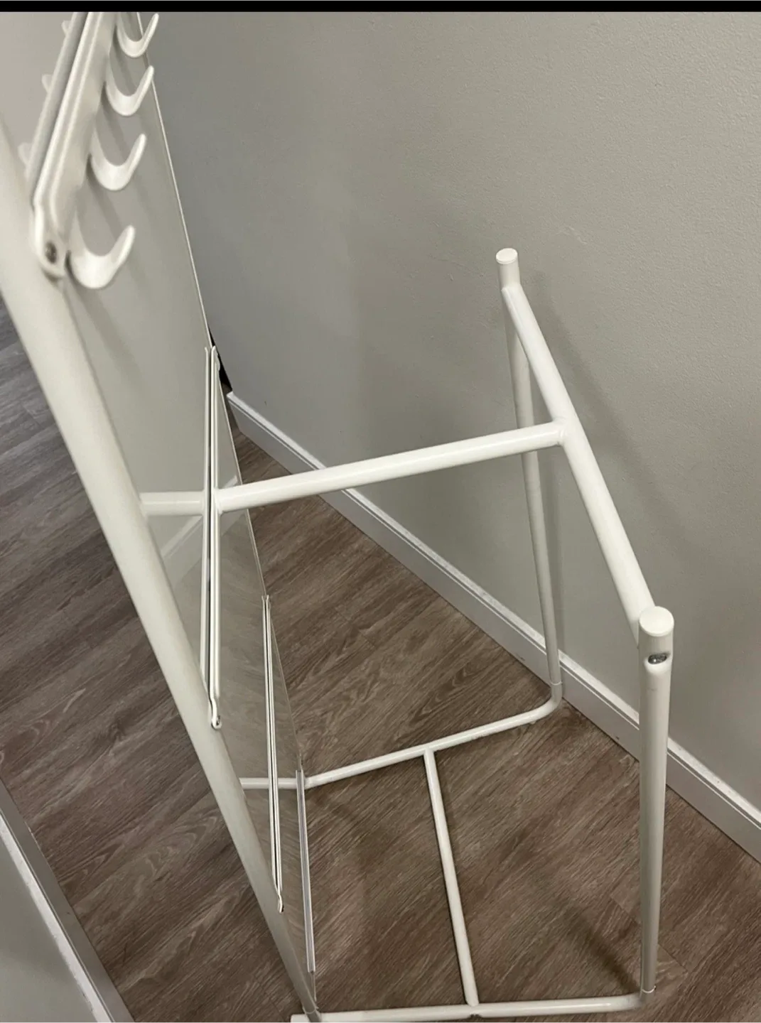 Ikea KNAPPER Standing Mirror, White image indicator(2)