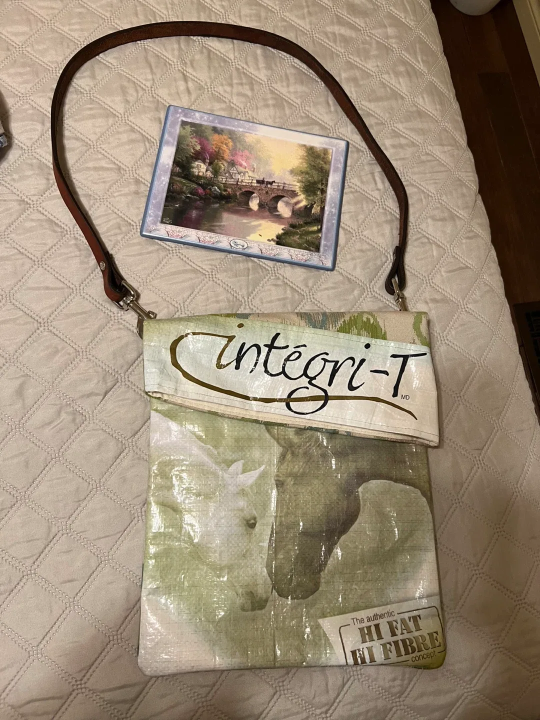 Race horsing picture with blanket. Whip and statue image indicator(3)