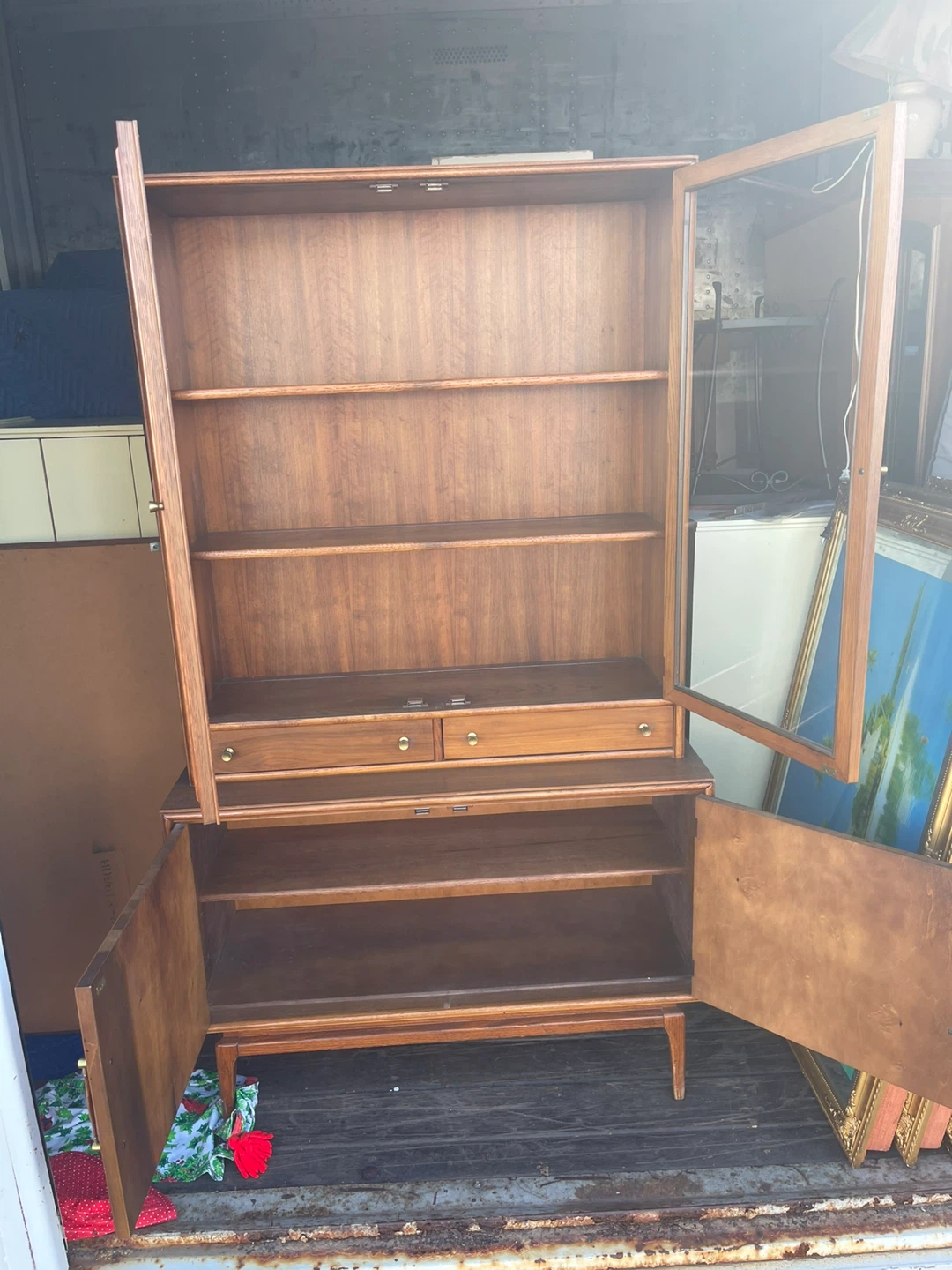 Wooden Display Cabinet - photo 2