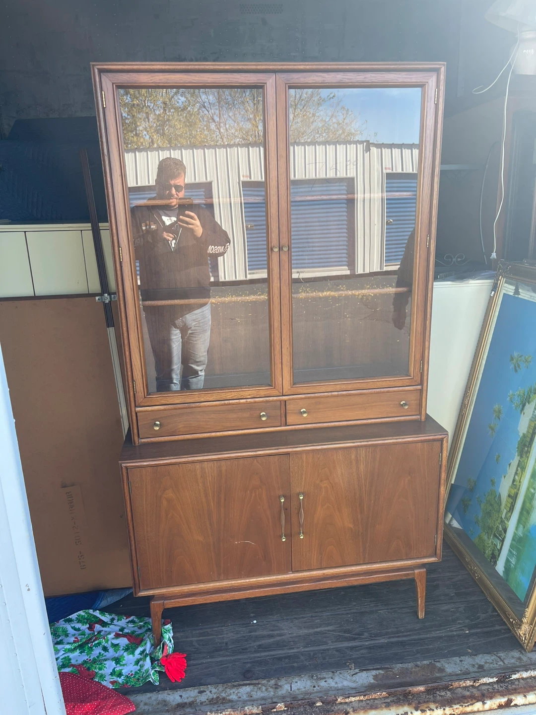 Wooden Display Cabinet