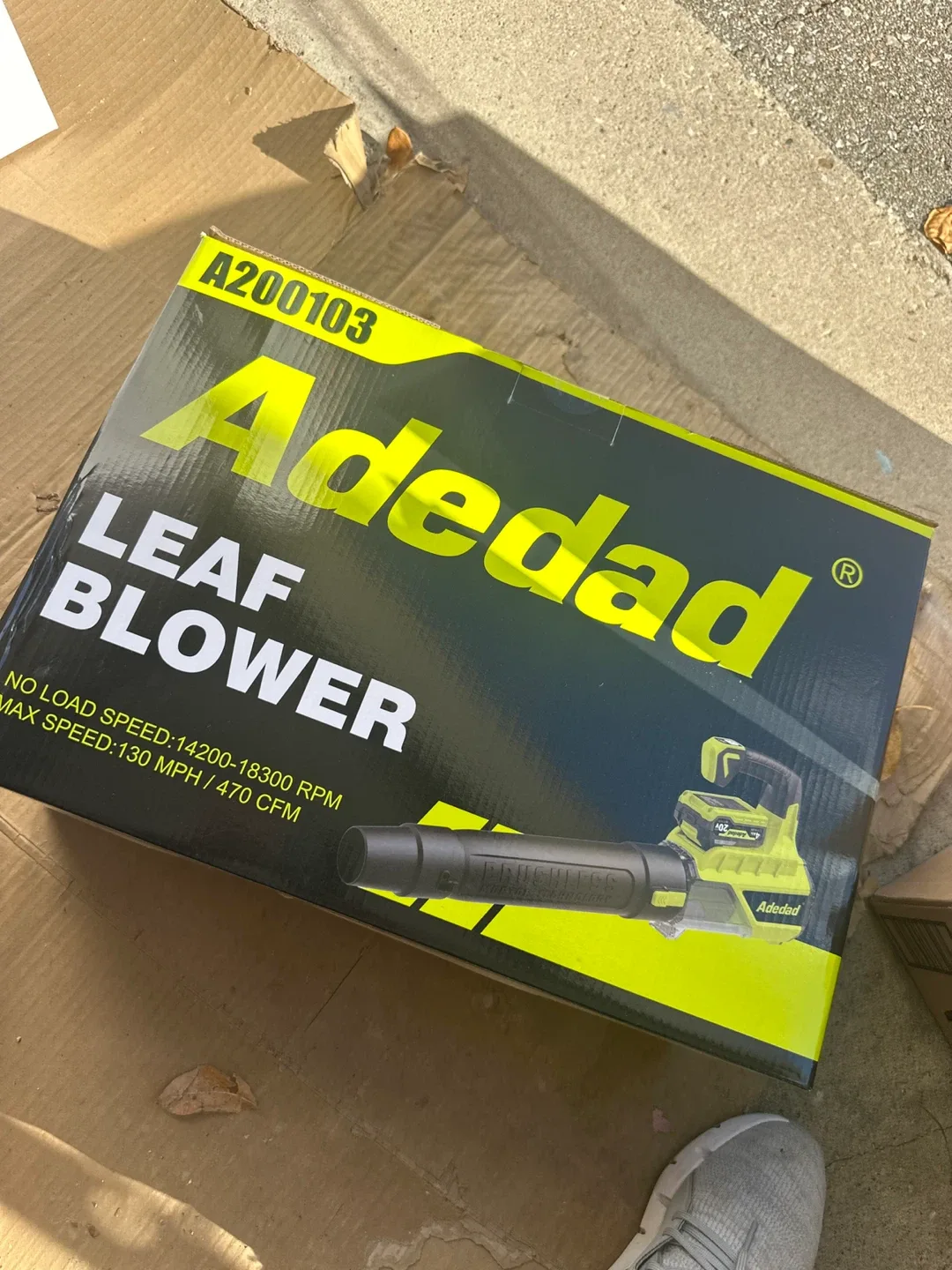 Adedad A200103 Leaf Blower - New in Box! thumbnail