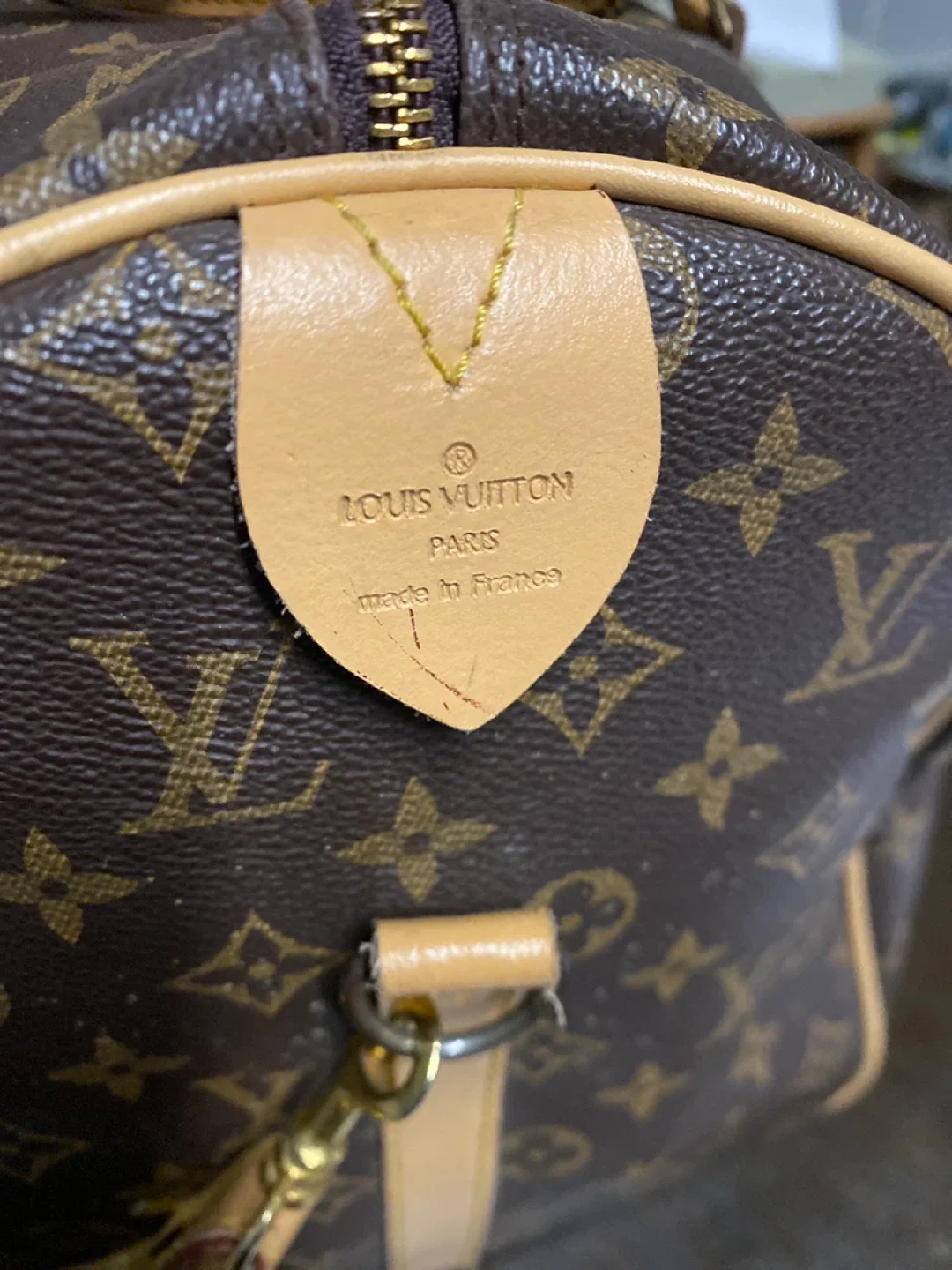 Louis Vuitton Large Monogram Canvas Duffle Bag image indicator(2)