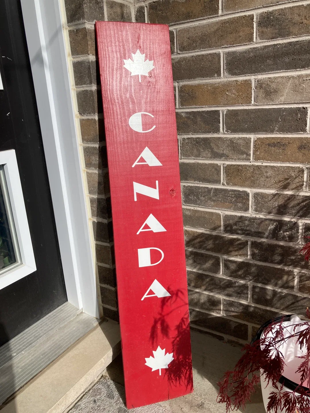 Handmade Home Sweet Home & Canada Porch Sign thumbnail