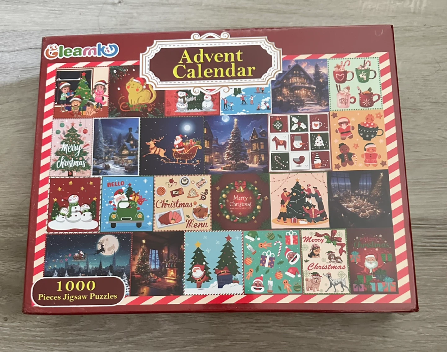 NEW Cleank Advent Calendar 1000 Piece Jigsaw Puzzle