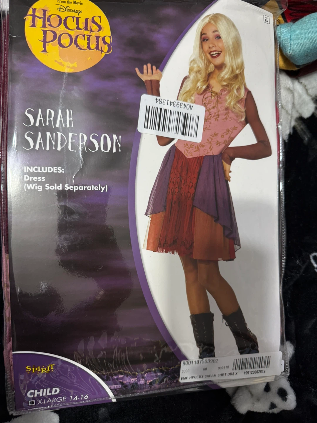 Hocus Pocus Sarah Sanderson  costume,Choker & Witch Hat