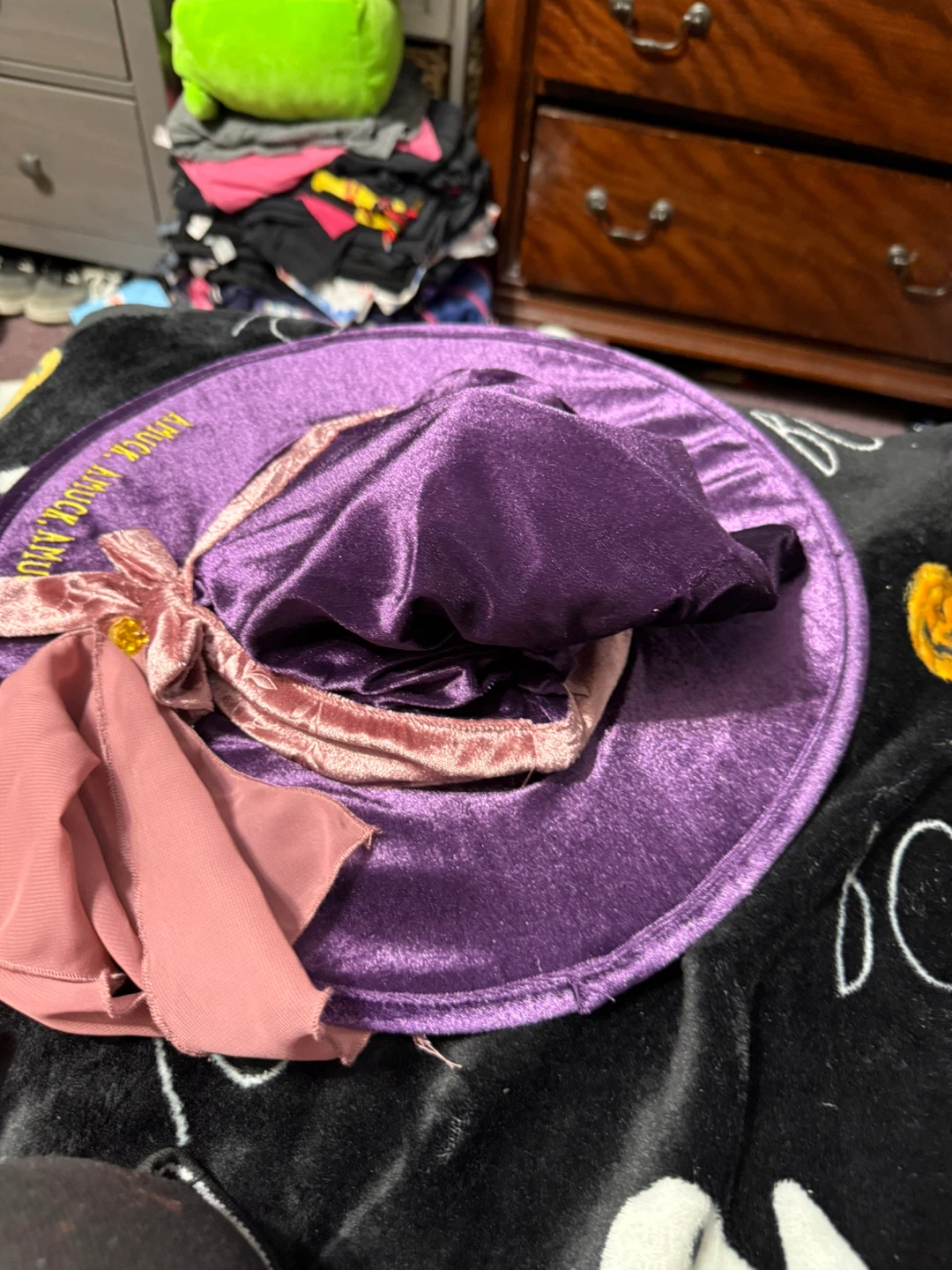 Hocus Pocus Sarah Sanderson  costume,Choker & Witch Hat - photo 5