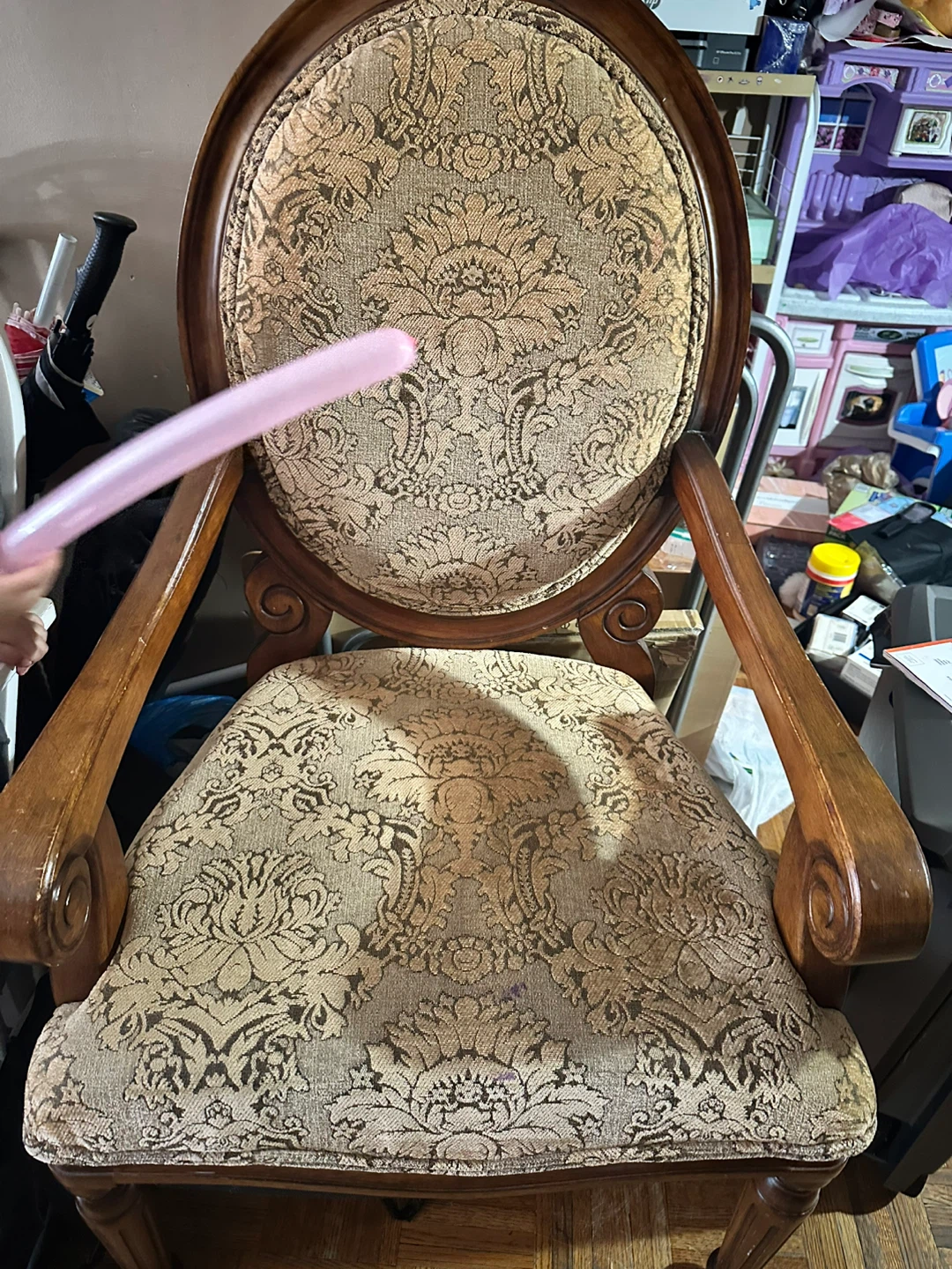 Vintage Armchair with Floral Pattern - photo 2