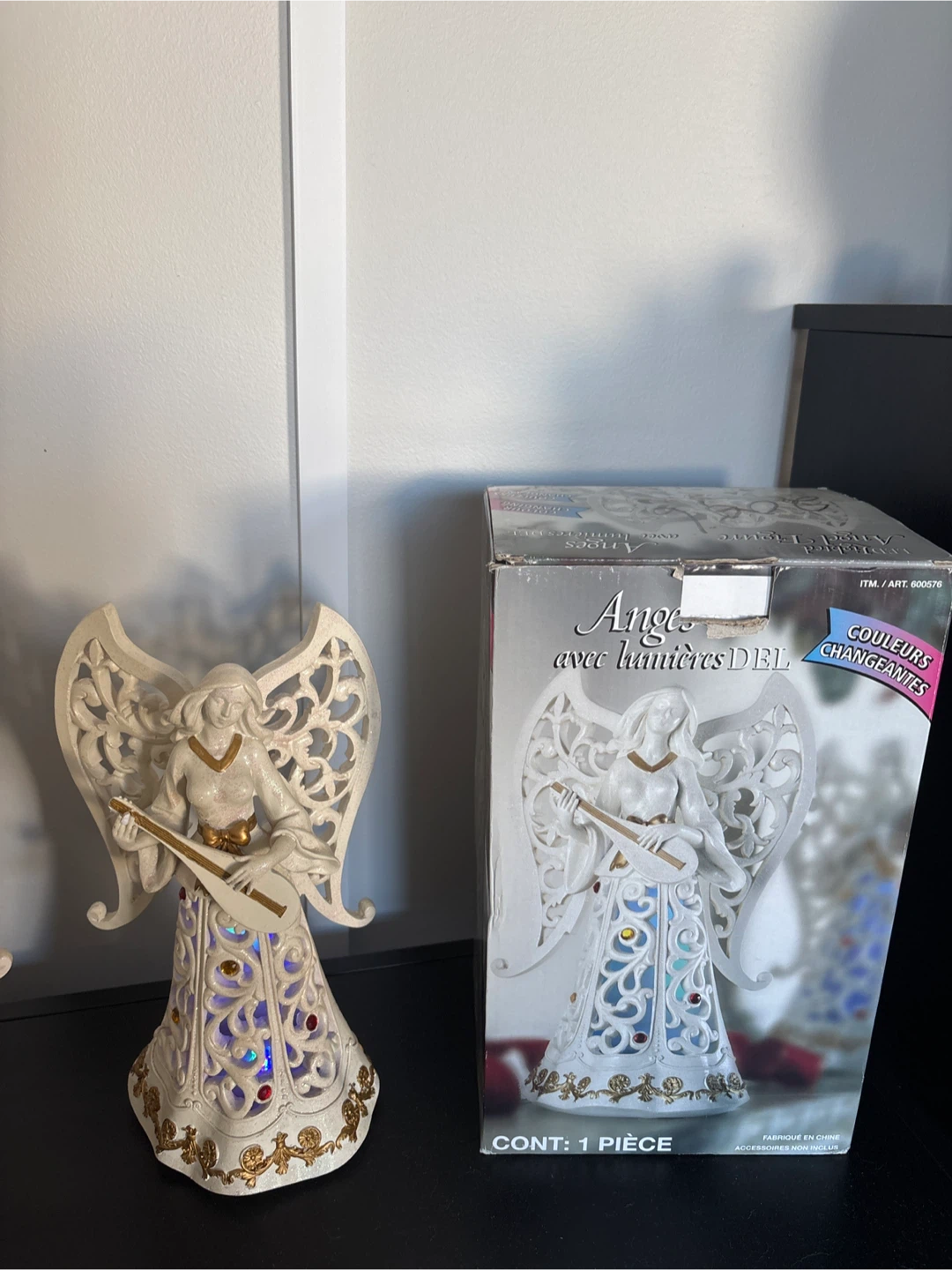 Angel with LED Lights - Home Decor