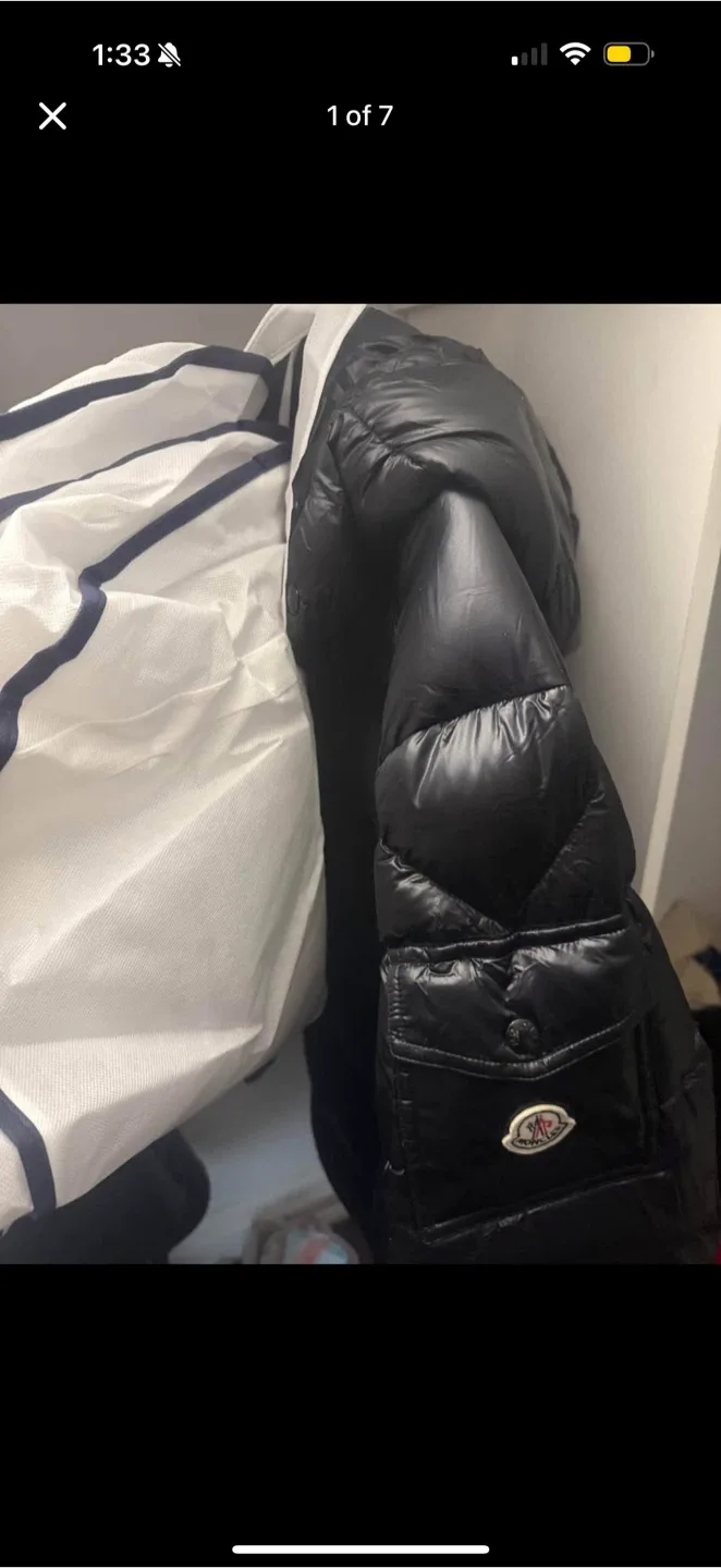Moncler Black Puffer Jacket image indicator(2)