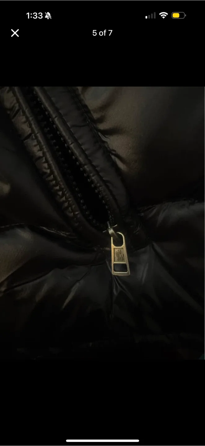 Moncler Black Puffer Jacket image indicator(7)