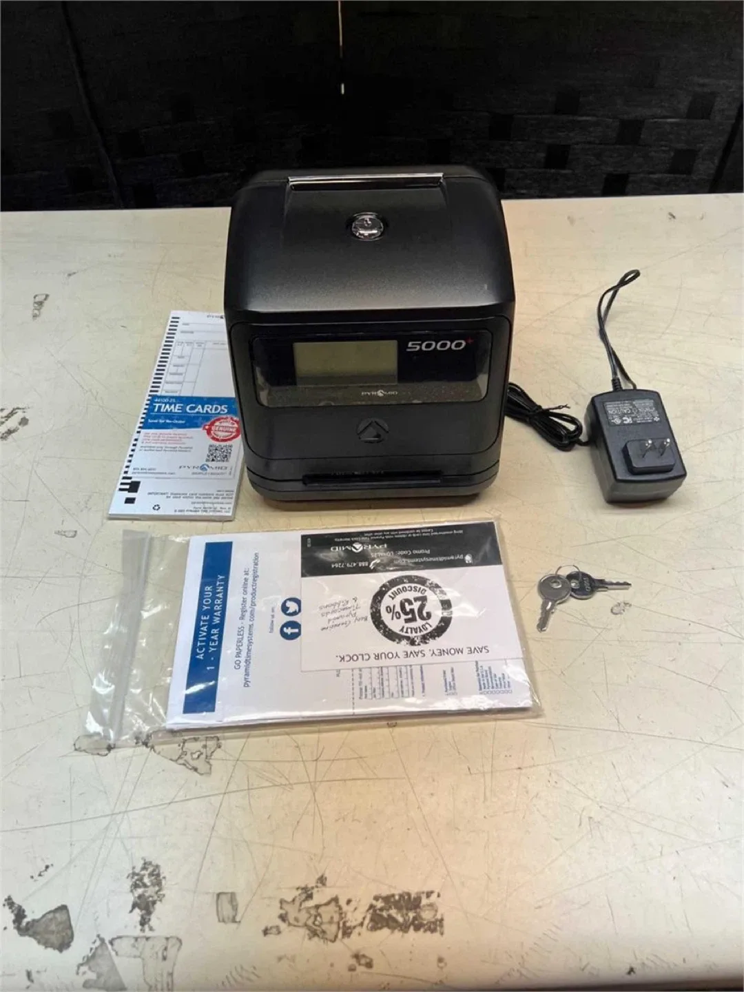 Pyramid 5000+ Time Clock System image indicator(2)