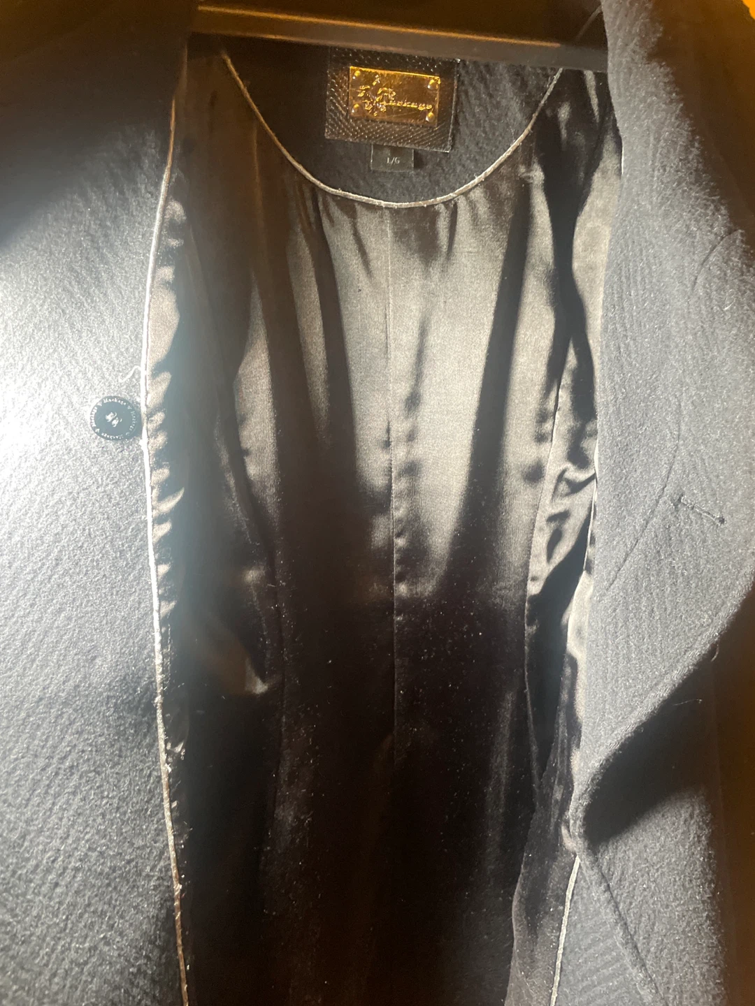 Mackage Black Wool Blend Coat - Size L/G - photo 4