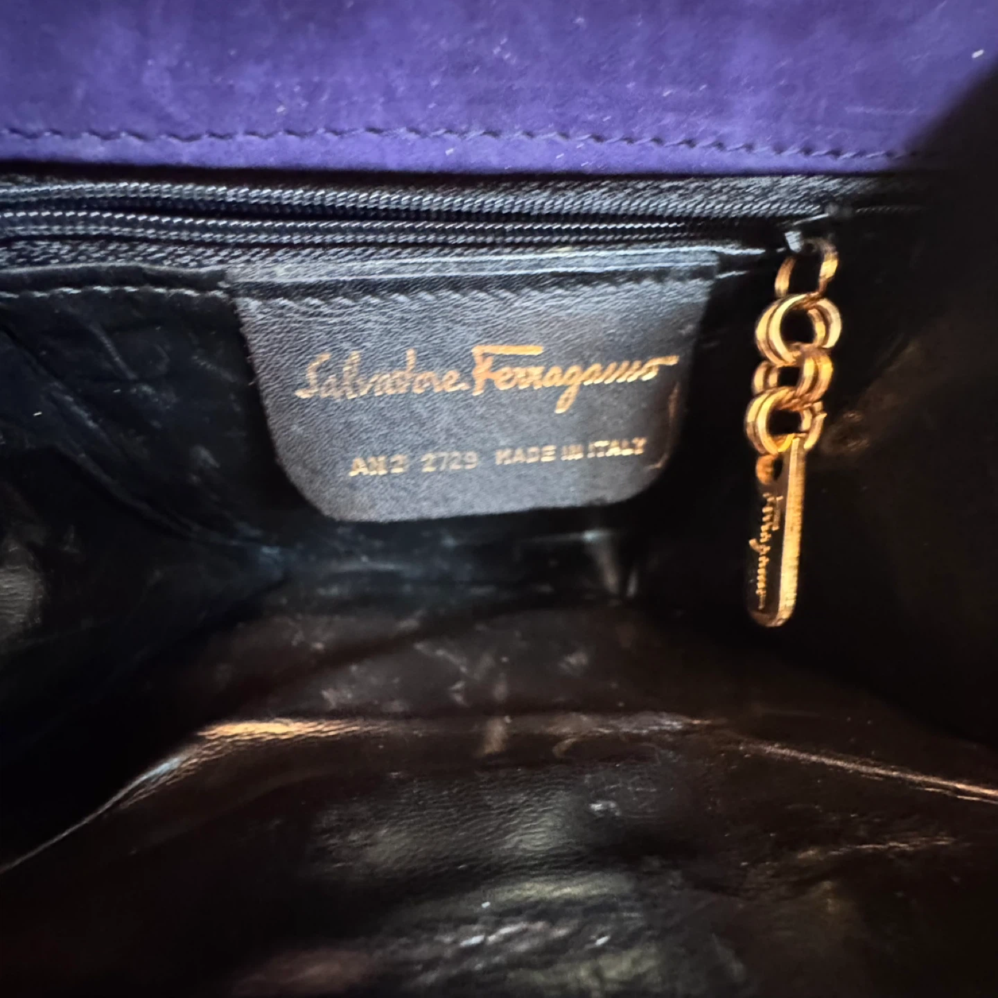 Salvatore Ferragamo Purple Handbag - photo 4