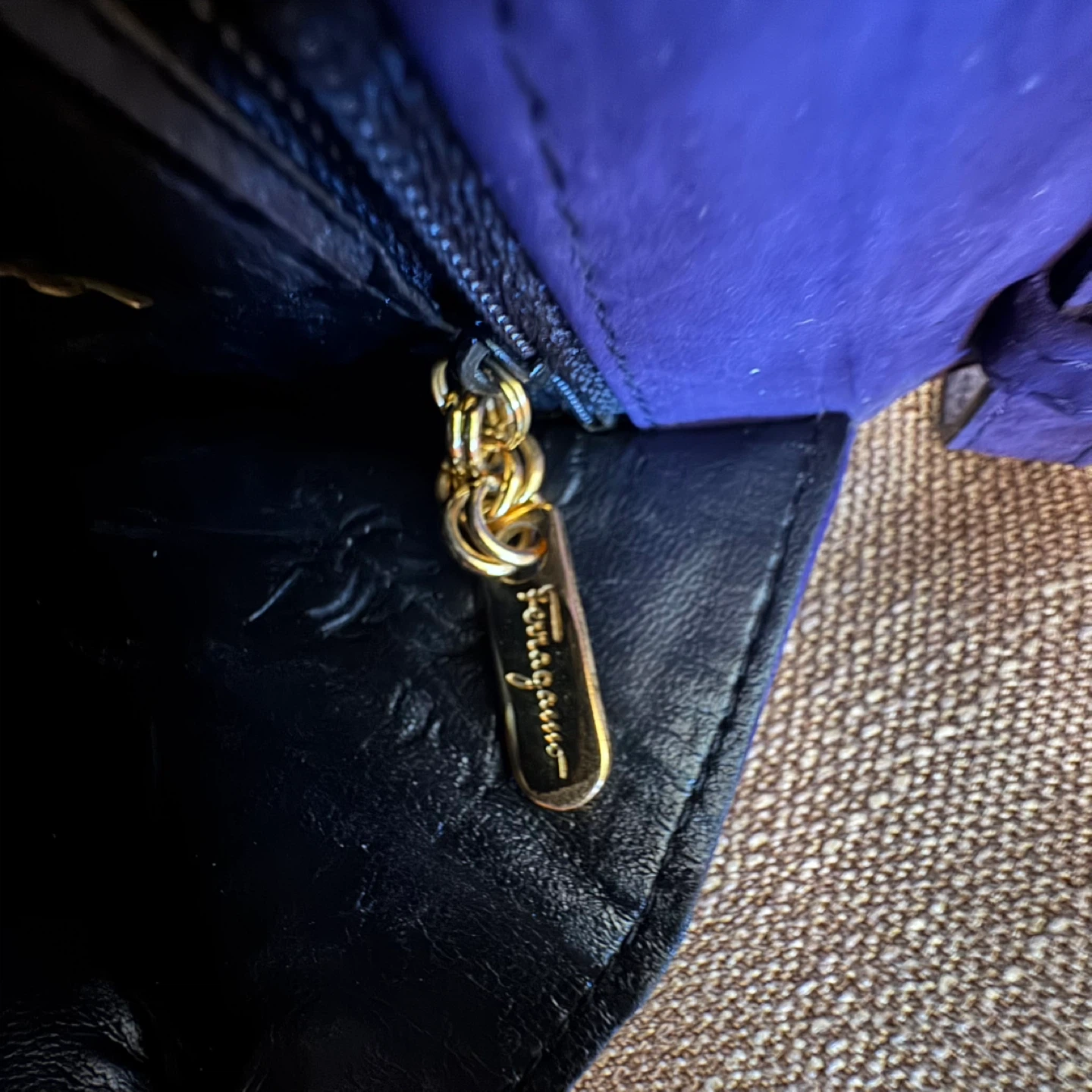 Salvatore Ferragamo Purple Handbag - photo 5