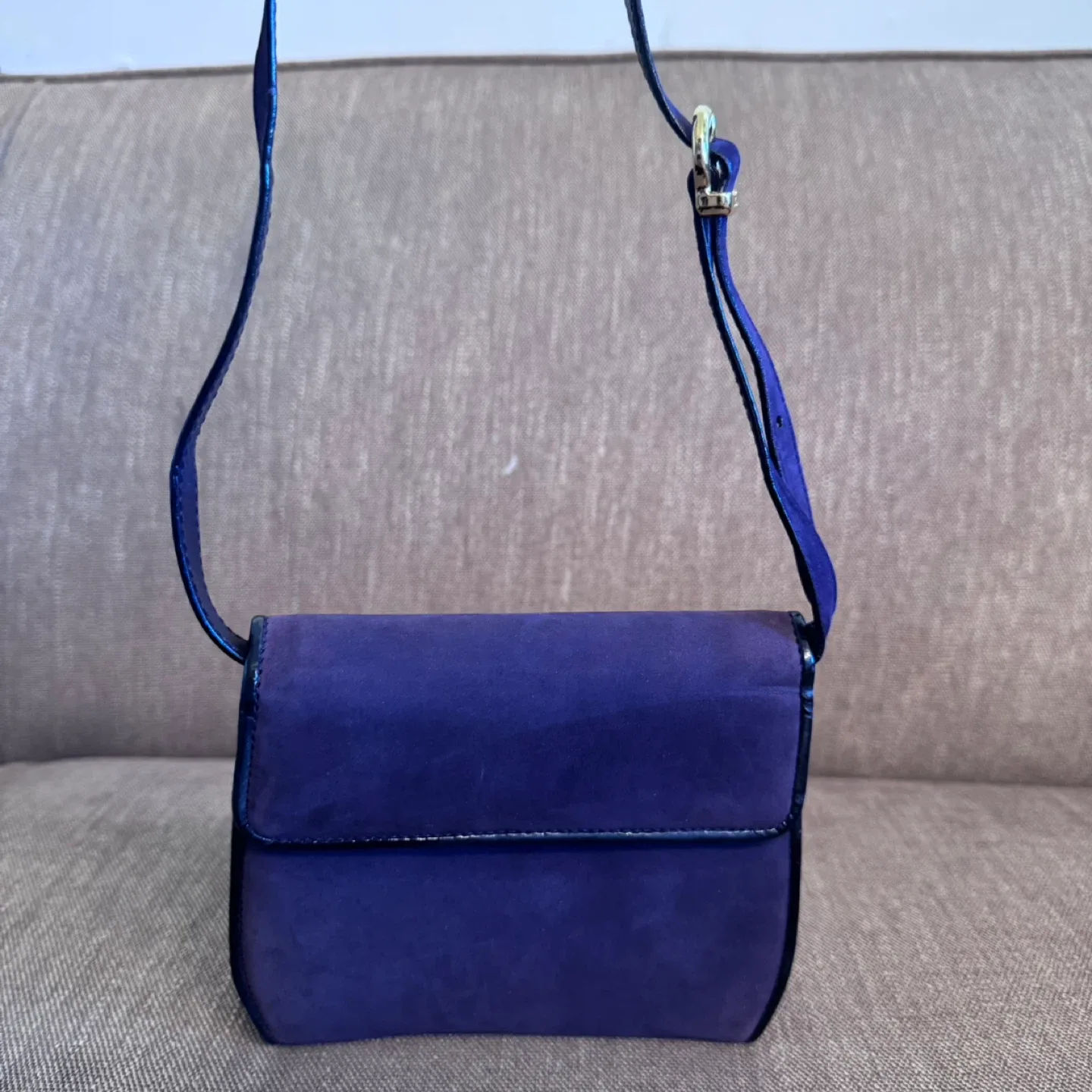 Salvatore Ferragamo Purple Handbag