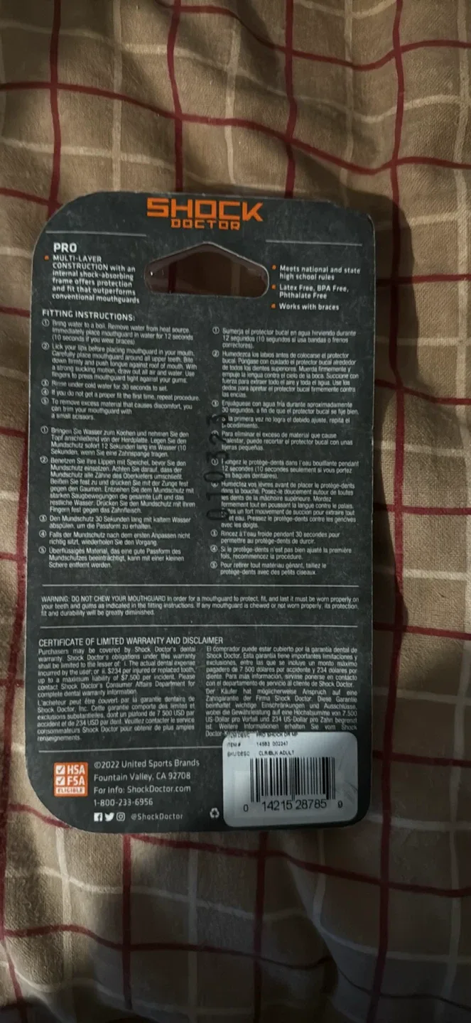 Strapless Mouthguard - Adult 11+ image indicator(2)