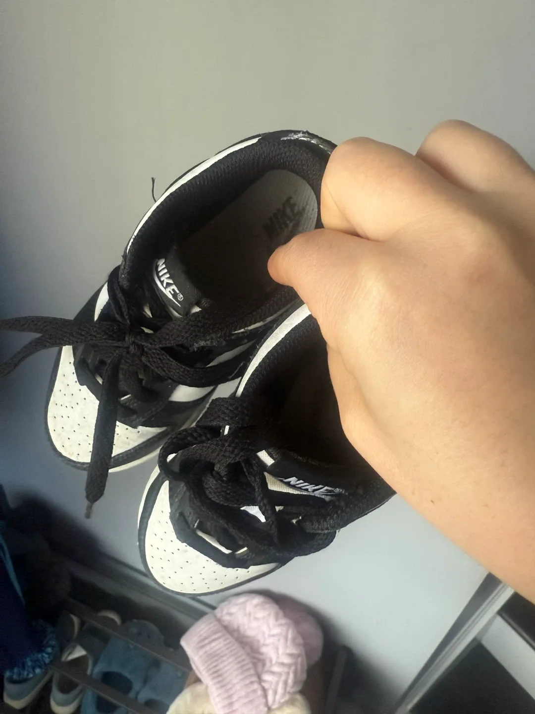 Nike Dunk Low Panda Shoes - Size 11C image indicator(3)