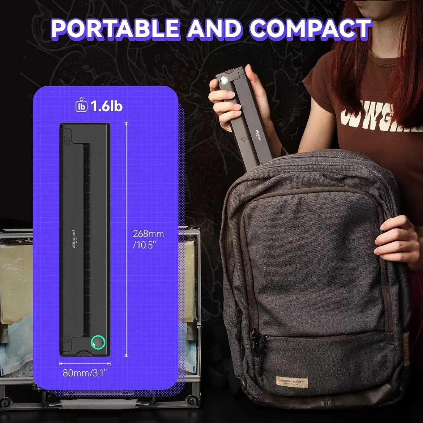 PeriPage Wireless Tattoo Transfer Printer - New image indicator(2)