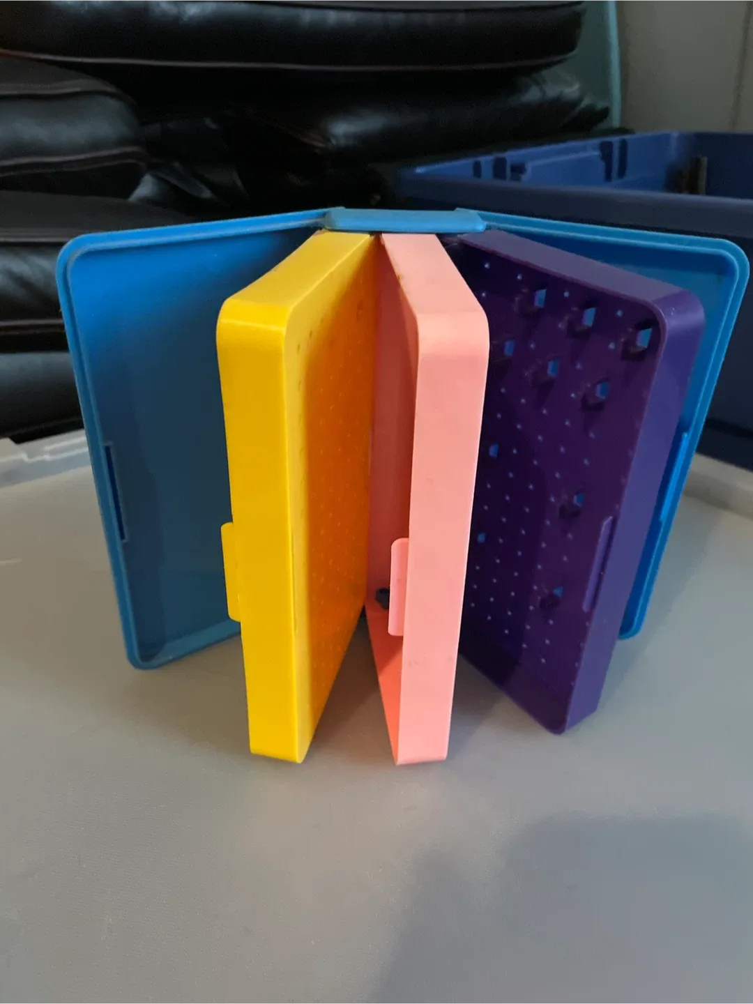 Vintage Jewelry Keeper - Blue Case image indicator(2)