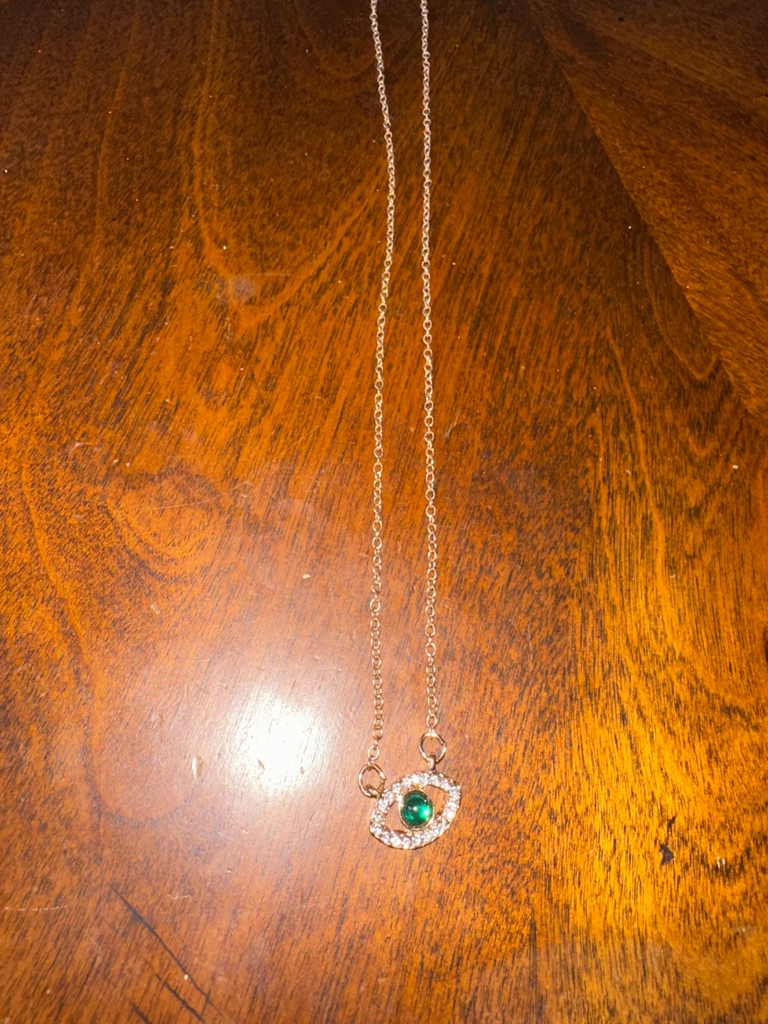 Evil Eye Necklace - Gold Chain - photo 2