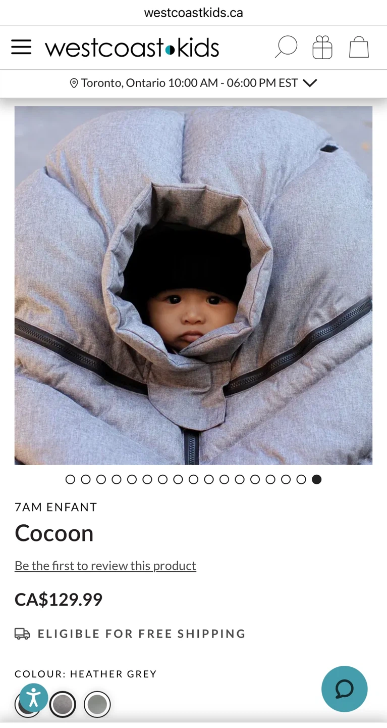 7 A.M. Enfant Cocoon Heather Grey - photo 4