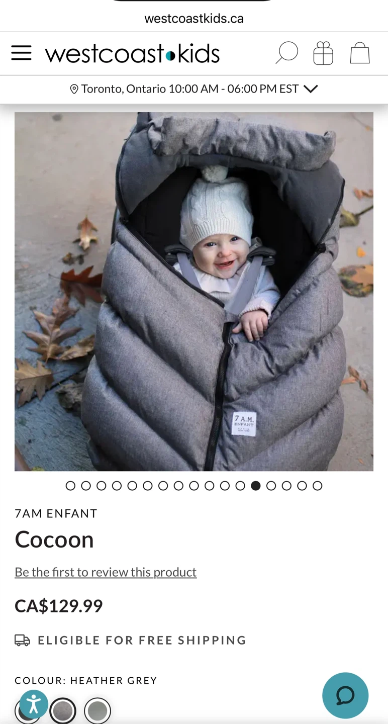 7 A.M. Enfant Cocoon Heather Grey - photo 5