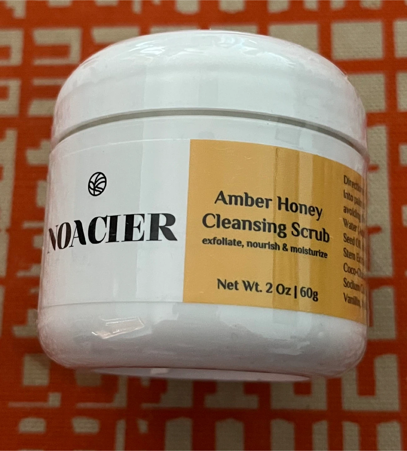 Noacier Amber Honey Cleansing Scrub (2oz/60g)