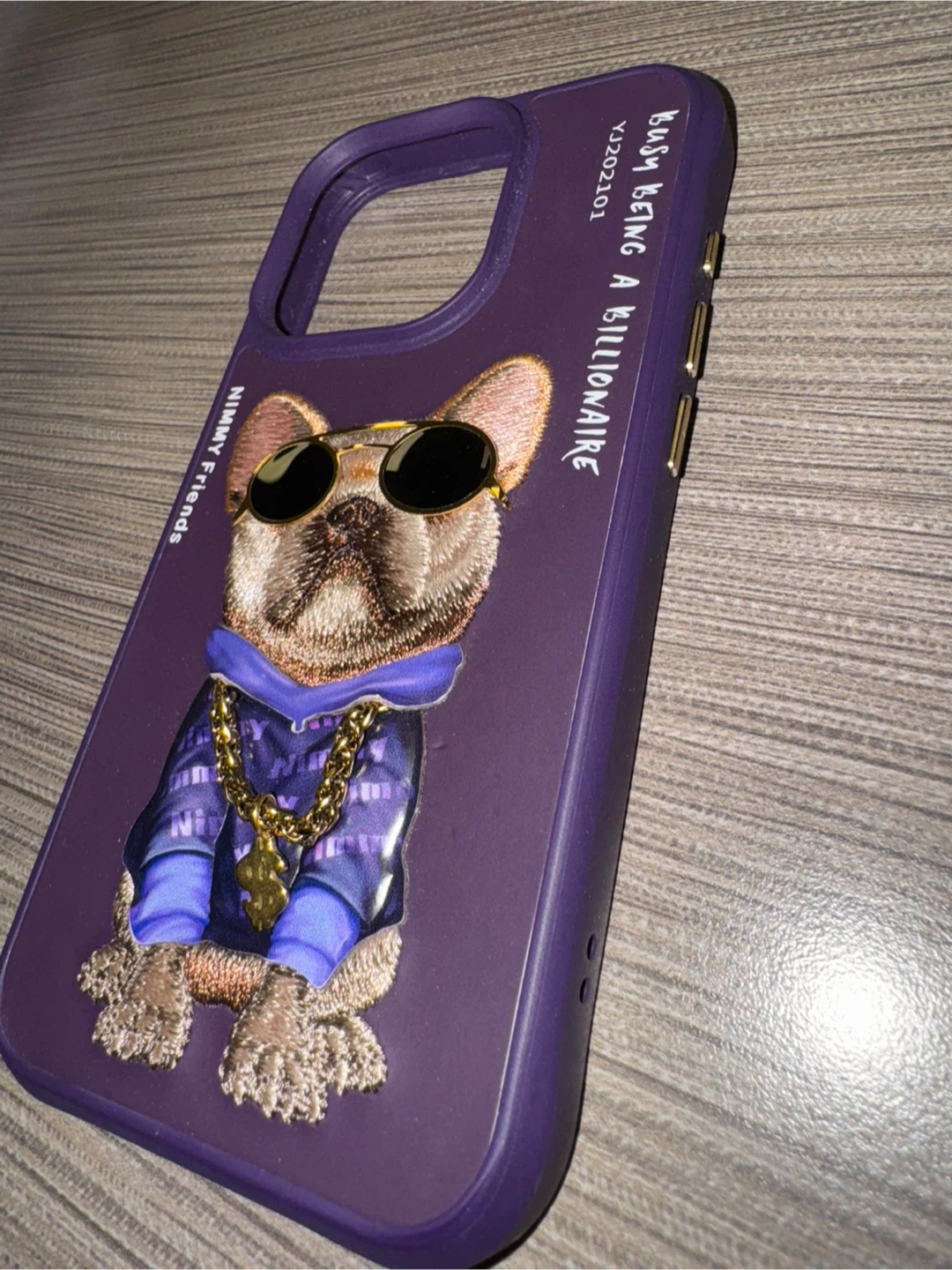 Nimmy ebroided swag dog phone case IPhone 15 pro - photo 2