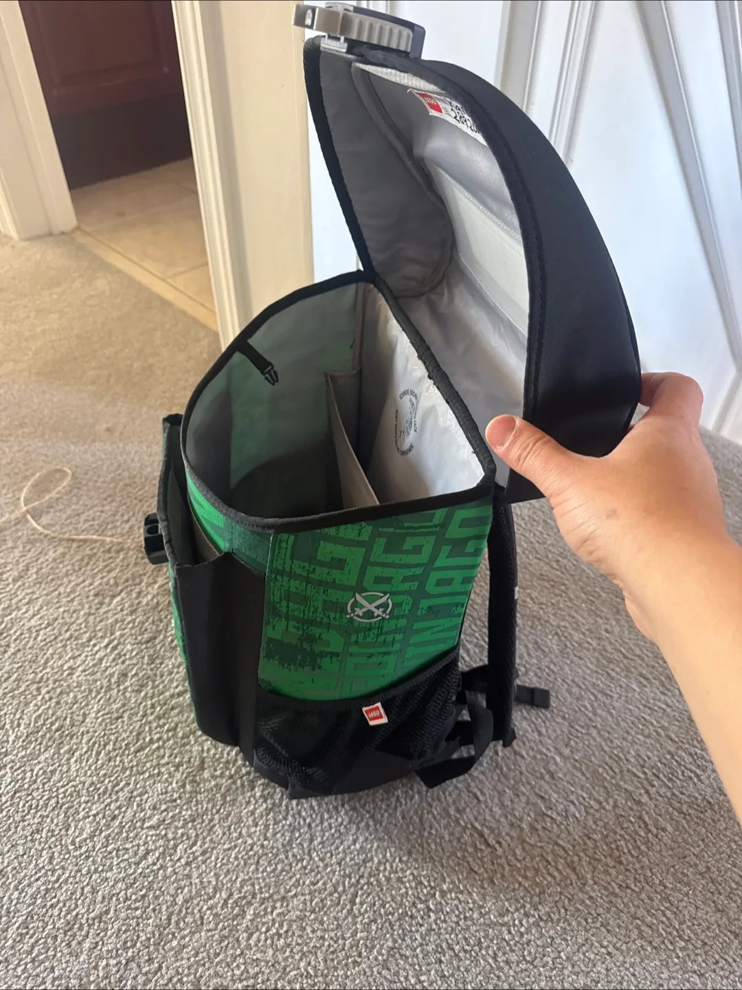 LEGO Ninjago Green Backpack image indicator(2)