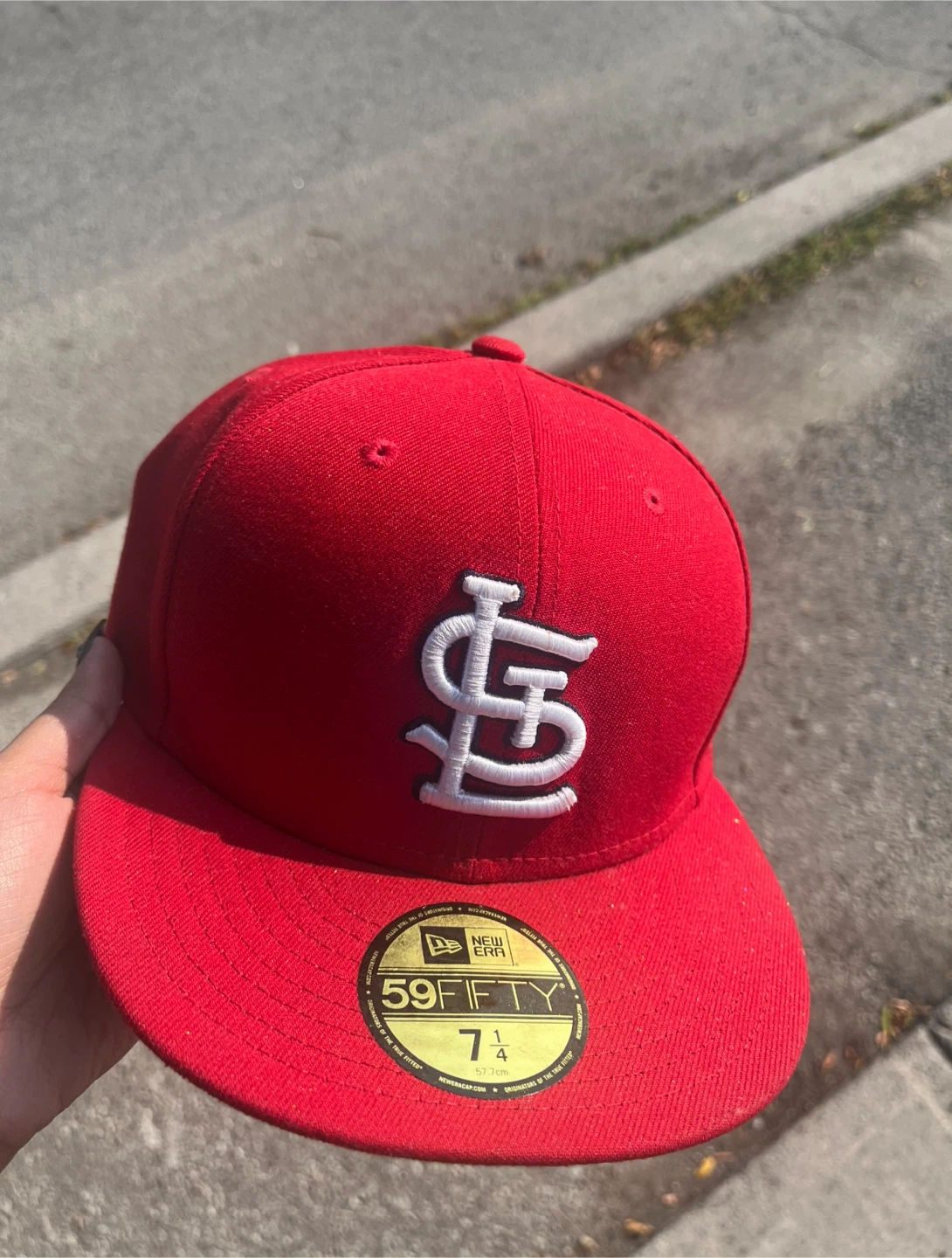 New Era St. Louis Cardinals 59FIFTY Hat - Size 7 1/4