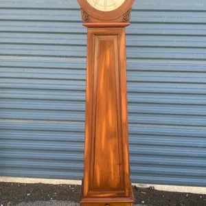 Vintage Wooden Grandfather Clock