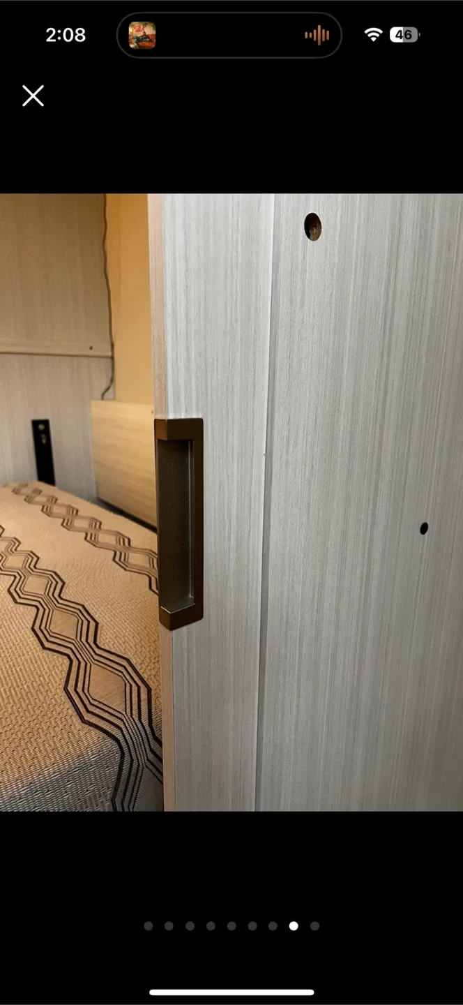 Full size Murphy Bed frame with Desk image indicator(7)