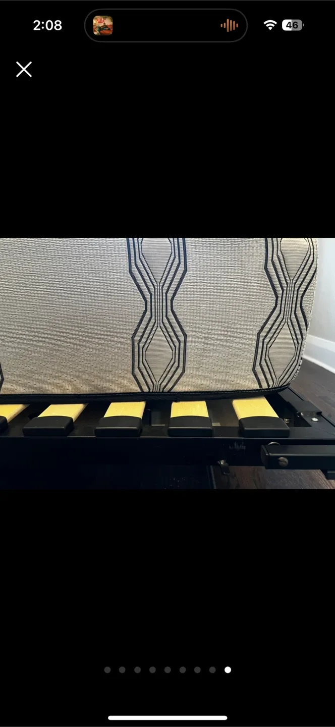 Full size Murphy Bed frame with Desk image indicator(8)