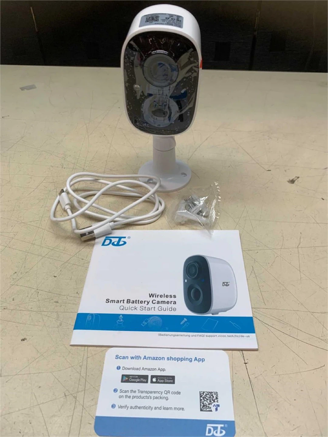 DTB Wireless Smart Battery Camera - New in Box! - photo 2