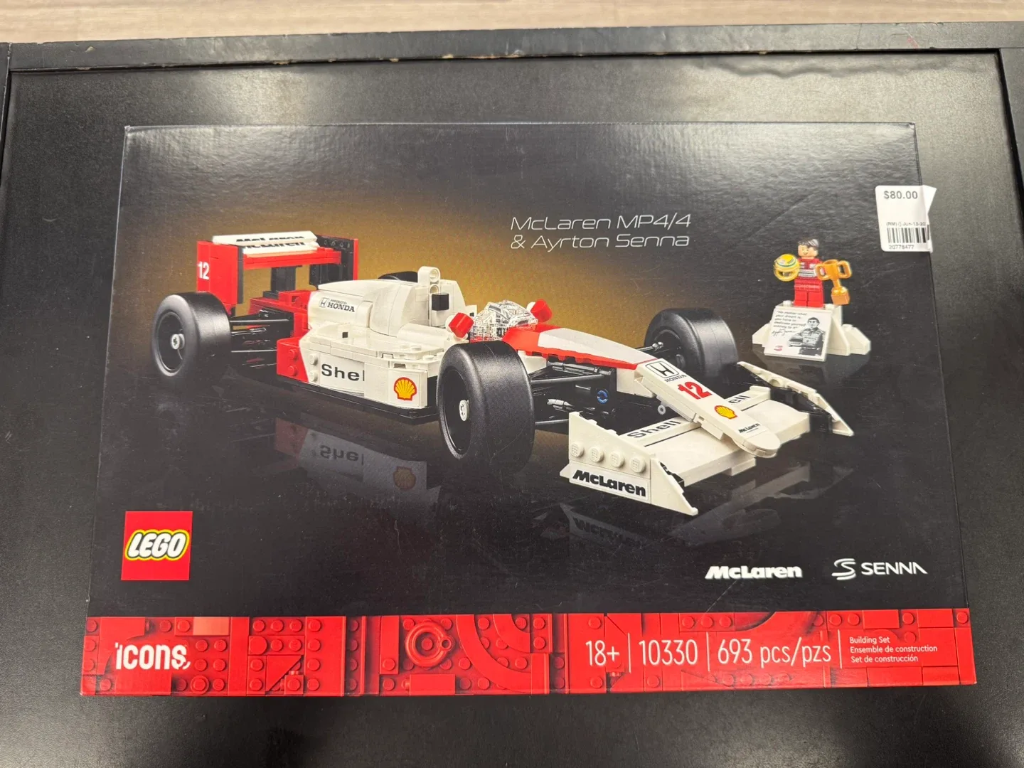LEGO Icons 10330 McLaren MP4/4 & Ayrton Senna thumbnail