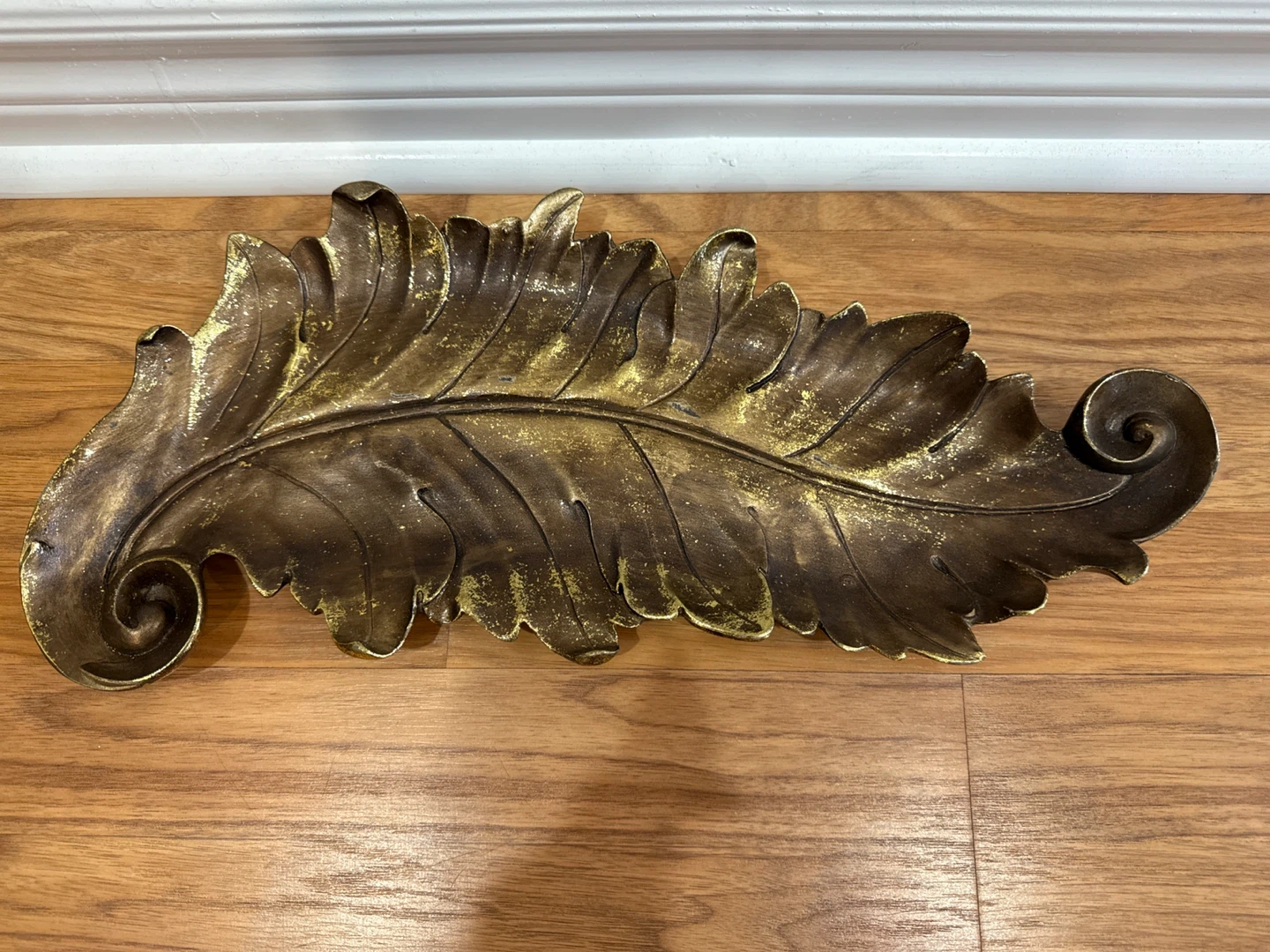 Decorative Gold Leaf Tray