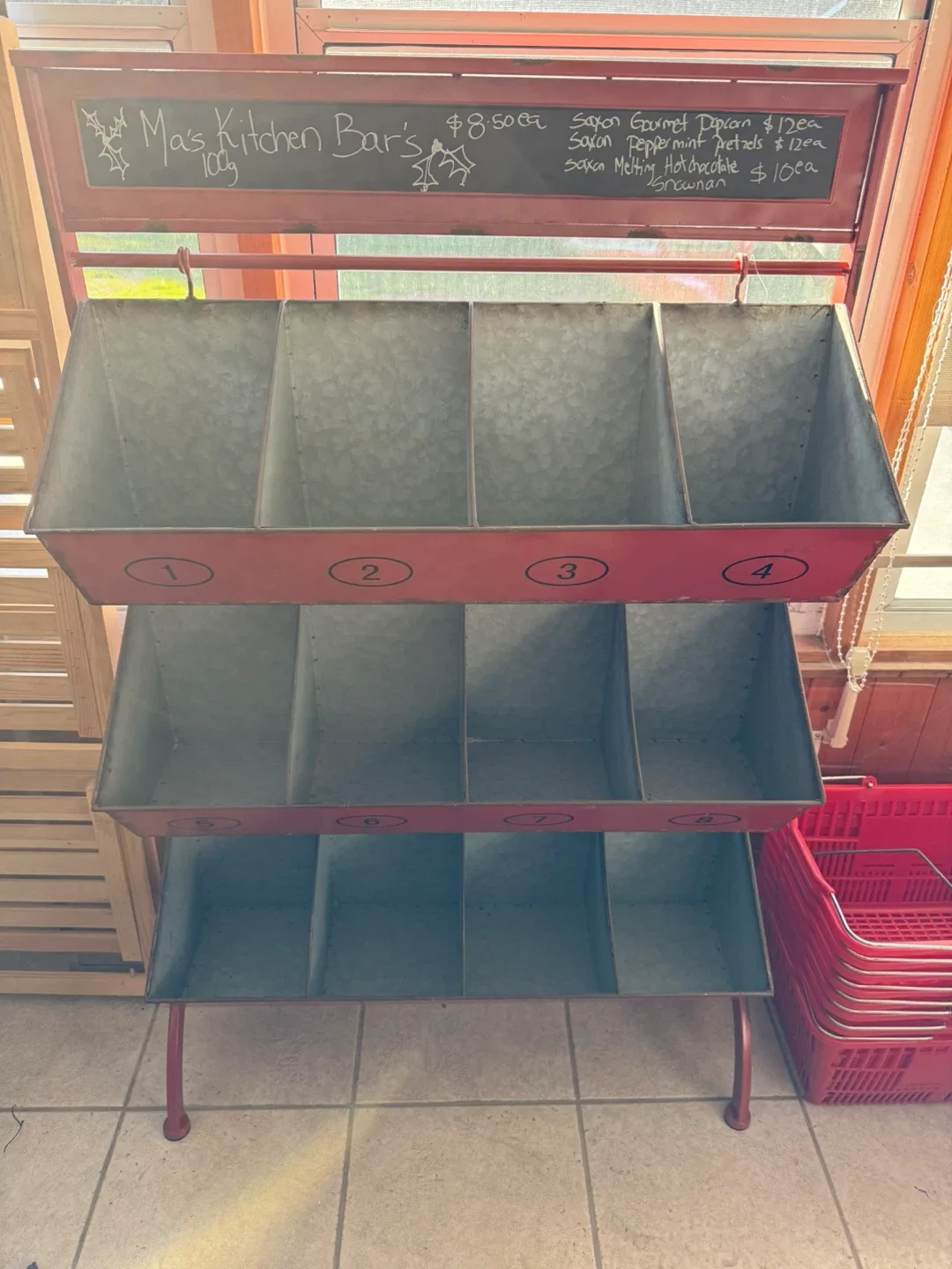 Metal Kitchen Display Stand