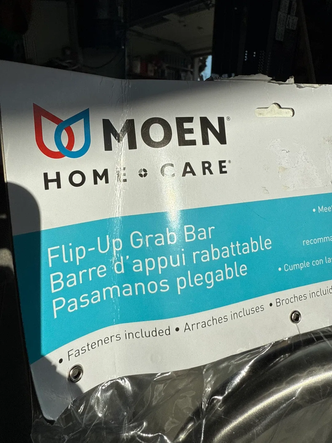 Moen Flip-Up Grab Bar - New in Package! image indicator(2)