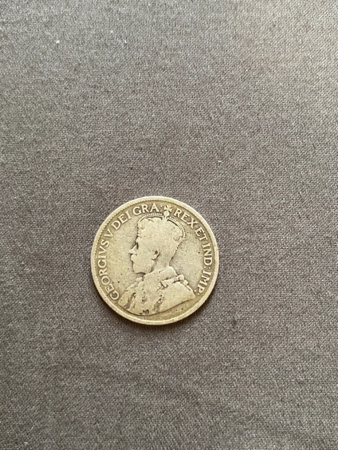 1918 Canadian 25 Cent Coin image indicator(2)