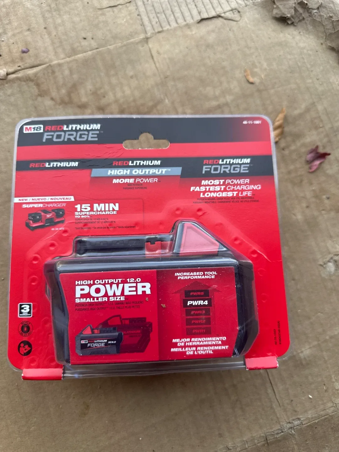 Milwaukee M18 RedLithium Forge 12.0 Battery - New! image indicator(2)