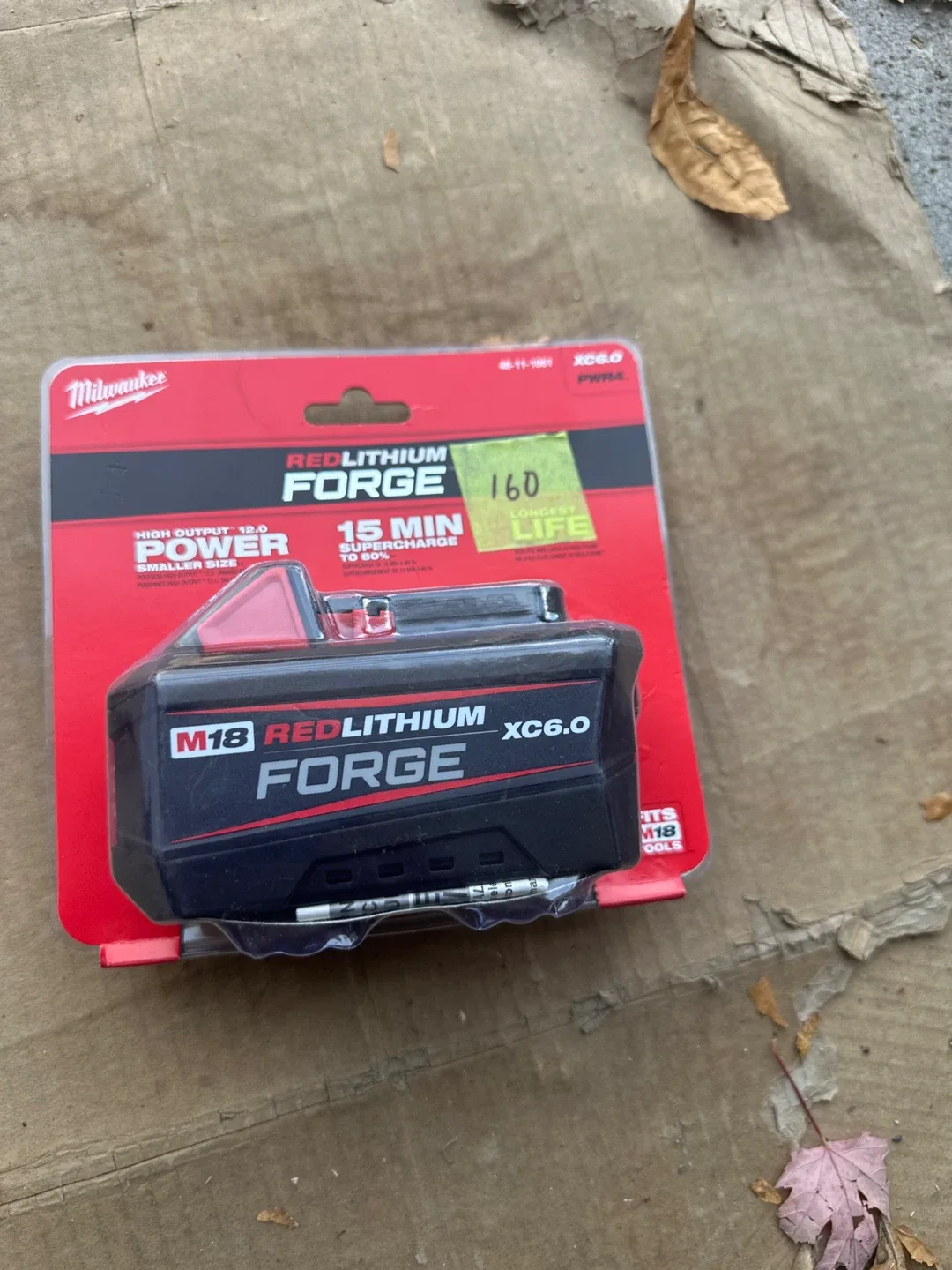 Milwaukee M18 RedLithium Forge 12.0 Battery - New!