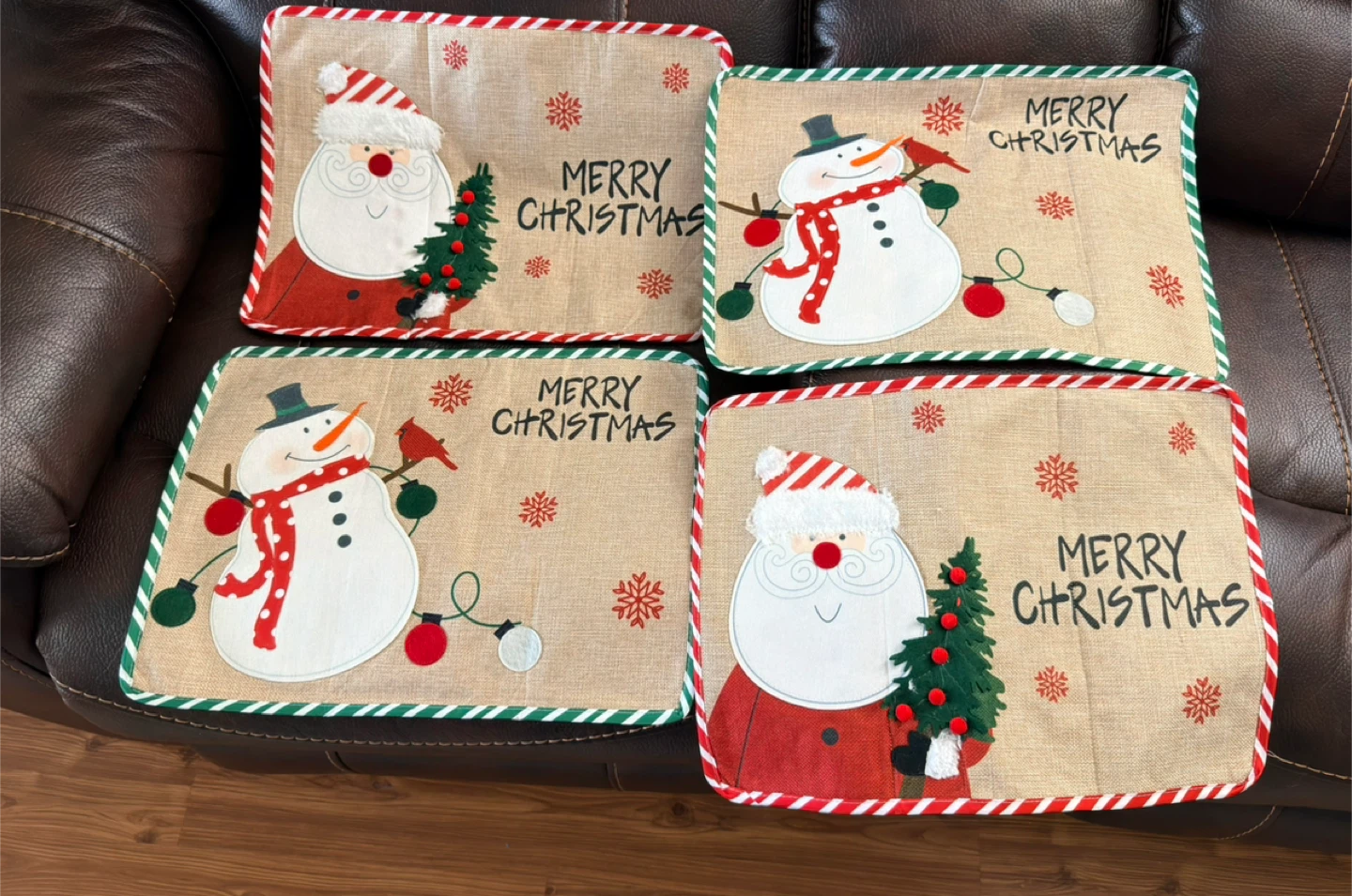 NEW Christmas Placemats (Set of 4) - photo 5