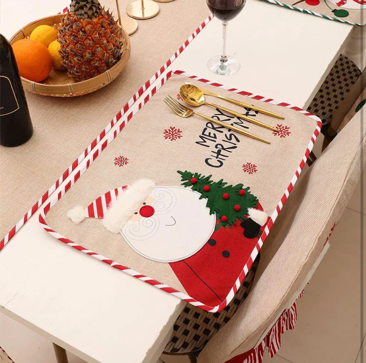 NEW Christmas Placemats (Set of 4) - photo 4