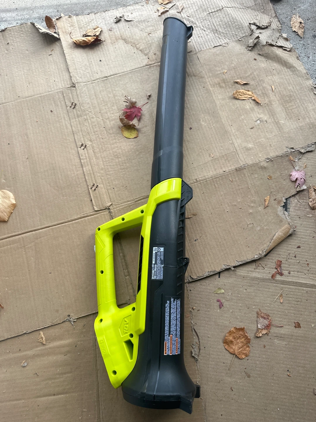Ryobi 18V Blower - Like New! - photo 3